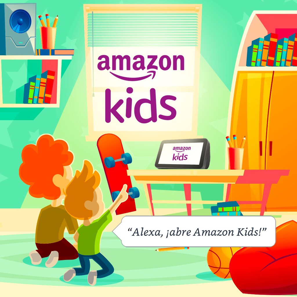 Amazon Kids llega a España. La fórmula para que los peques de casa usen ...