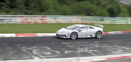 Mira, el Lamborghini Huracan Superleggera ya rueda por el Nürburgring