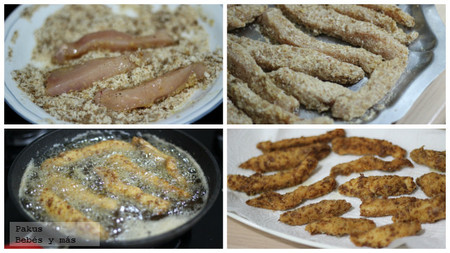 fingers pollo segundos pasos