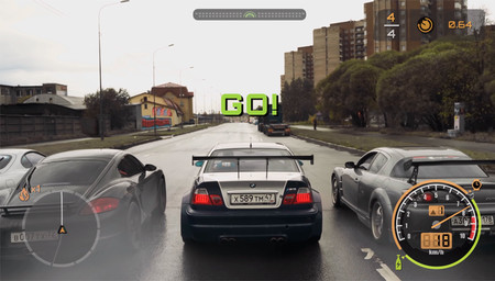 Alguien pensó que era buena idea recrear el 'Need For Speed' con coches de verdad... porque Rusia