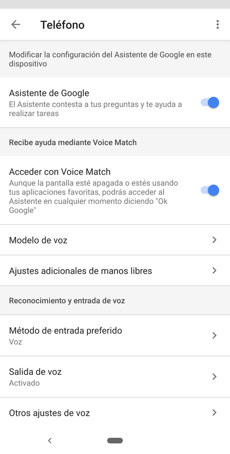 Voice Match Pixel 3