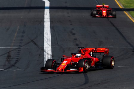 Vettel Leclerc Australia