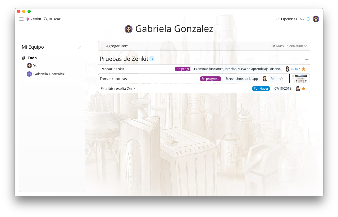 Zenkit Zenkit, análisis: gestión de tareas de alto nivel gratuito y ...