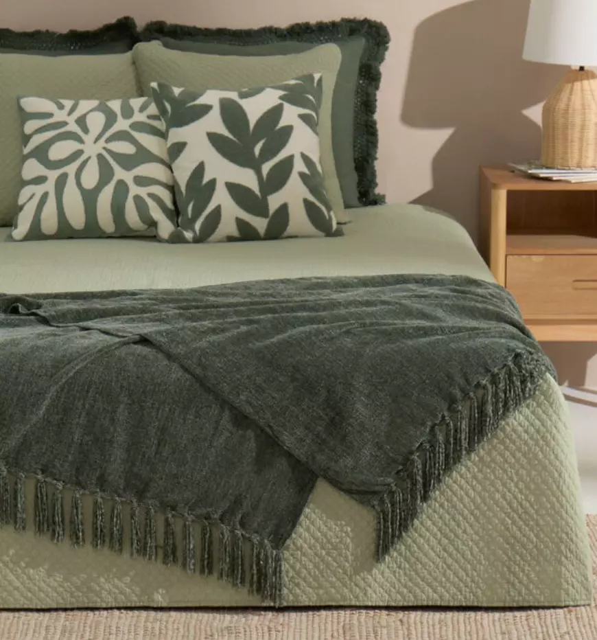 Colcha acolchada algodón