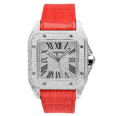 Cristiano Ronaldo Ha Llevado Dos Relojes A La Vez Pero Uno De Ellos Es Una Joya Con Cronografo Y Diamantes Que Revive Un Clasico De La Joyeria