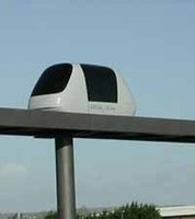 Futuros taxis sin conductor en el aeropuerto de Heathrow