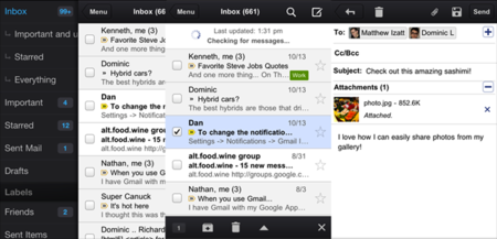 Gmail para iPhone ya disponible