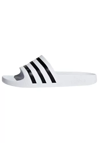 adidas Unisex adulto Adilette Aqua Slides, Cloud White / Core Black / Cloud White, 46 EU