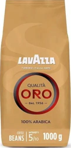 Lavazza, Qualità Oro, Café en Grano Natural, Paquete de 1 kg