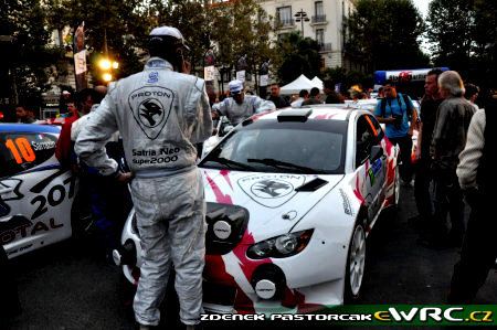 Petter Solberg en la órbita de Proton para el WRC 2010