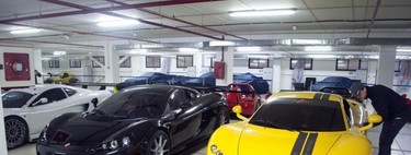 El garaje de ensueño del Ascari Race Resort