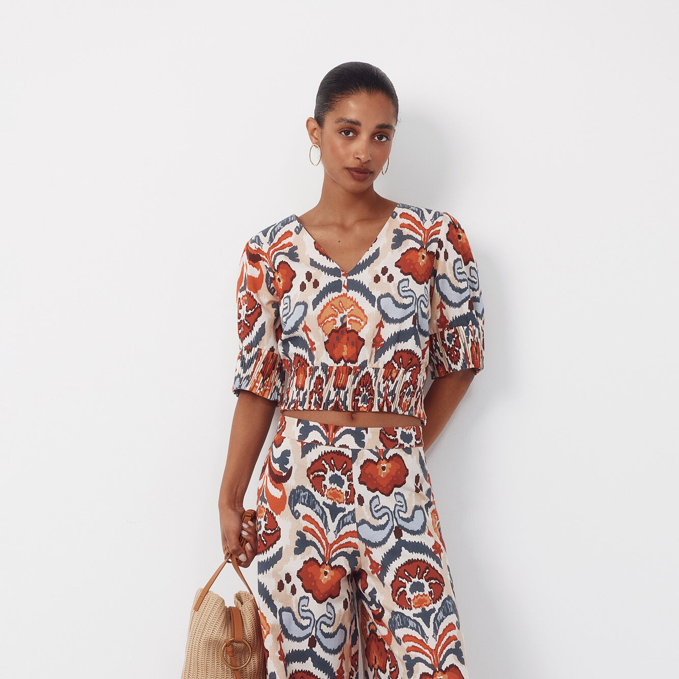
Cortefiel
Blusa estampada

