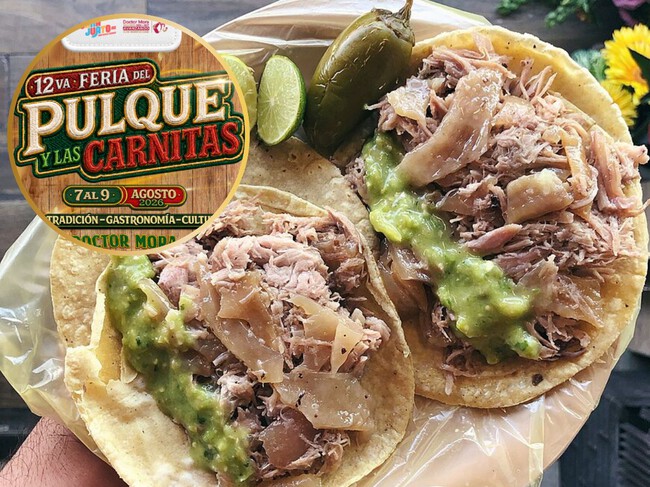 Aparta la fecha: llega la 12.ª Feria del Pulque y las Carnitas a este pueblito de Guanajuato con carnitas de res y pulque tradicional