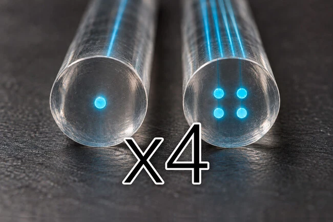 Fibra Cuatro Nucleos Lightera