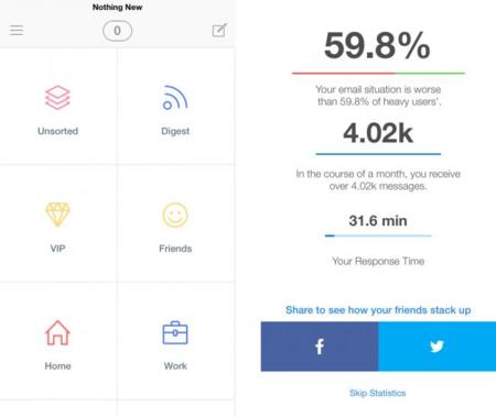 SquareOne Mail, filtra las notificaciones molestas del correo para que tu iPhone no te provoque histeria