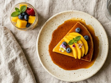 Cómo hacer un postre cremoso con mango estilo flan y solo 4 ingredientes: sin horno y en menos de 1 hora