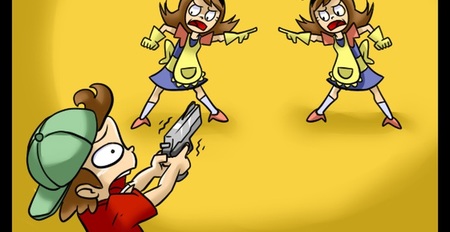 Imagen de la semana: la reacción de una verdadera madre ante el niño que juega. ¿Cómo saber cuál es la de verdad?