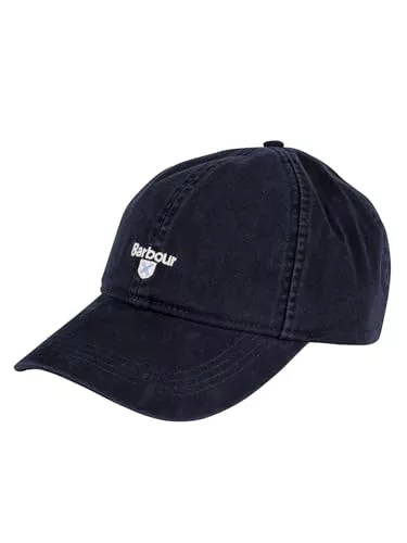 Barbour Hombre Gorra Deportiva Cascade, Navy, One Size