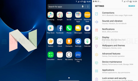 Samsung Galaxy S7 y S7 Edge ya disponen de la segunda Beta de Android 7.0 Nougat en Europa