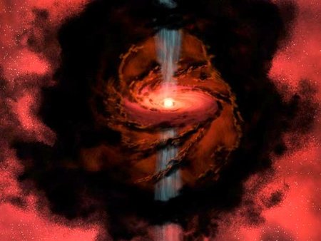 La estrella que "riega" (o no) el espacio