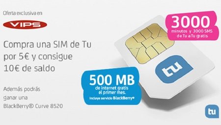 Vips nos ofrece tarjetas de prepago de Tuenti con condiciones muy interesantes
