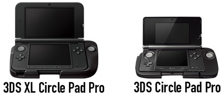 Nintendo muestra por primera vez su 3DS XL Circle Pad Pro