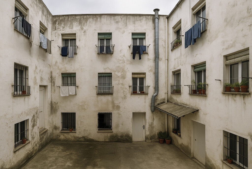 La Comunidad lo denunció por modificar un patio, poner un tejadillo y hasta una chimenea: asombrosamente, les toca pagar 