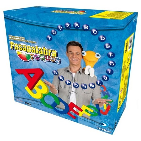 Pasapalabra peques es un juego de mesa basado en el famoso programa de la televisión