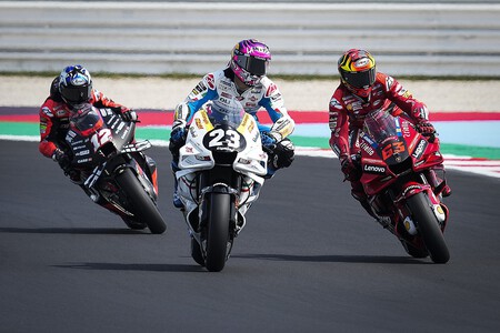 Bastianini Bagnaia Misano Motogp 2022