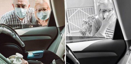 "¡Que pena, no la puedo tocar ni besar!", las conmovedoras palabras de una abuela al conocer a su nieta, nacida durante la cuarentena