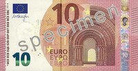 El nuevo billete de diez euros entrará en vigor a partir del 23 de Septiembre