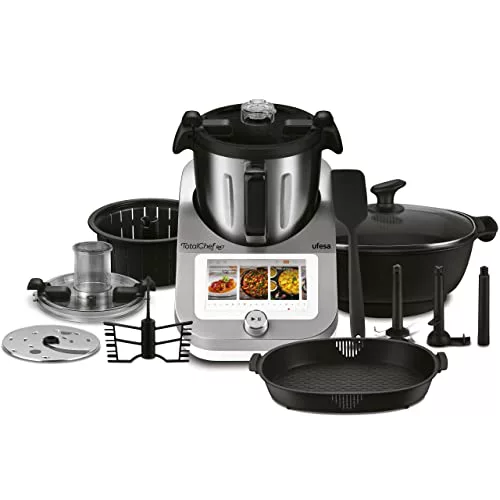 Ufesa TotalChef RK7 Robot de Cocina Inteligente Multifunción, WIFI, 30 Funciones