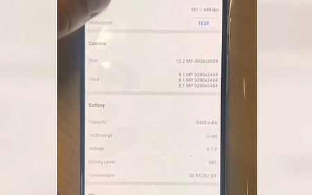 Pixel 3 XL カメラのバッテリー