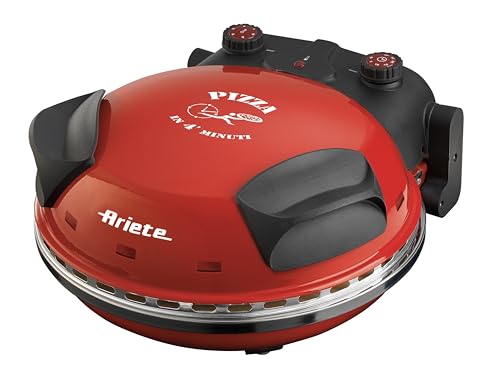 Ariete 909 - Mini horno para pizza en 4 minutos, 1200 W