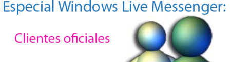 Windows Live Messenger: Clientes oficiales