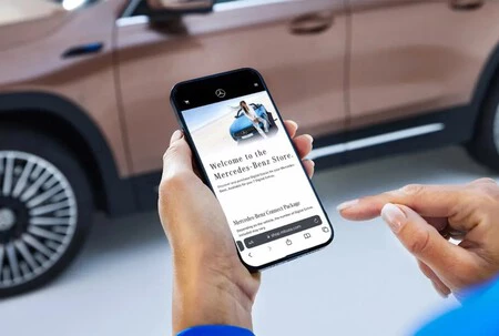 app móvil de Mercedes-Benz