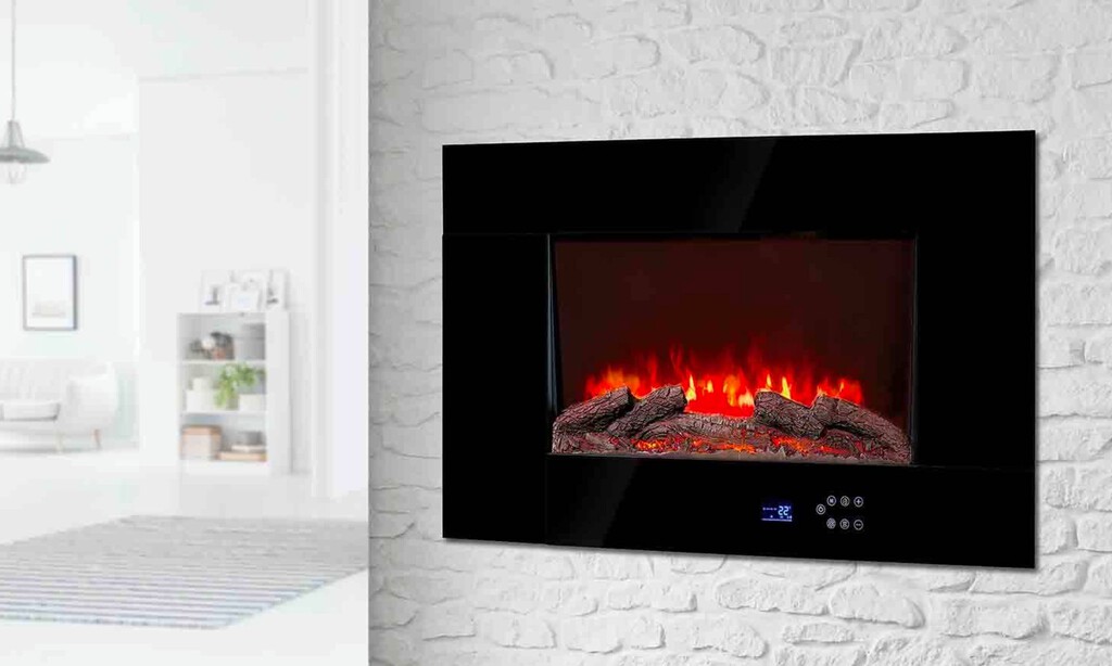 Conseguir el ambiente navideño en casa es posible con esta chimenea eléctrica que tiene Lidl rebajada  