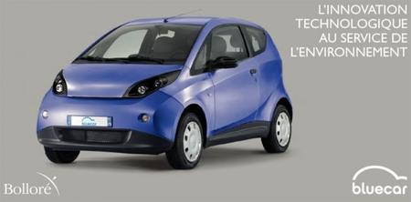 El nuevo Bolloré BlueCar se suma al servicio car sharing de Autolib por 330 euros al mes