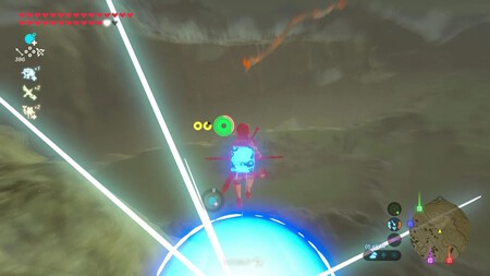 Salto Bomba Escudo Zelda Tears