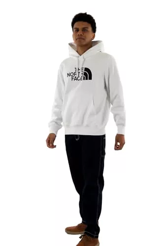 THE NORTH FACE NF0A89EMLA9 M Drew Peak Pullover Hoodie Sweatshirt Hombre TNF White/TNF Black Tamaño XL