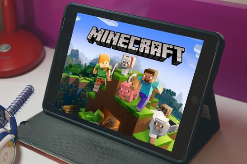 Minecraft no tablet