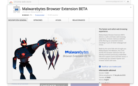 Malwarebytes lanza una extensión con la que afirman que cargaremos las páginas hasta tres veces más rápido