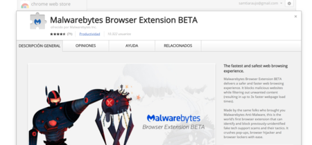 Malwarebytes lanza una extensión con la que afirman que cargaremos las páginas hasta tres veces más rápido 