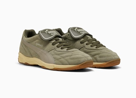 Nuevas Zapatillas Puma Piel Elegantes Color Bonito Khaki Comodas Refinadas