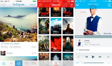 Así podrían verse algunas de las apps más populares en iOS 7