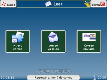 Eldy, correo, leer