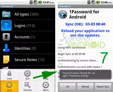 1Password para Android