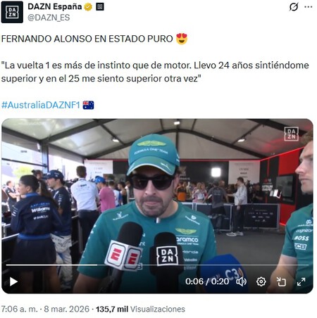 Alonso Australia F1 2026