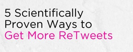 Cinco consejos científicamente probados para conseguir más ReTweets, infografía