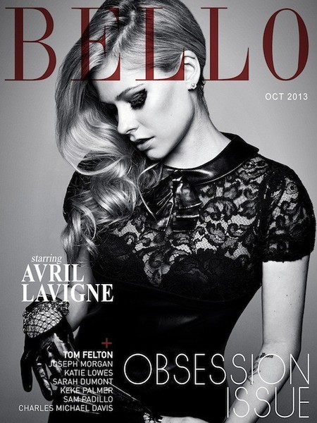 Pues mira tú que han conseguido sacar bien vestida a Avril Lavigne para Bello Magazine...